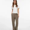 Vmmindy Mid Waist Trousers