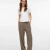 Vmmindy Mid Waist Trousers
