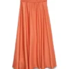 Vmmira Mid Waist Long Skirt