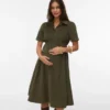 Vmmray Corduroy Maternity Dress