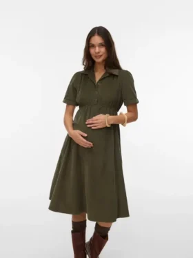 Vmmray Corduroy Maternity Dress