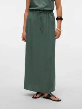 Vmmymilo Mid Waist Long Skirt