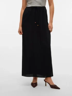 Vmmymilo Mid Waist Long Skirt
