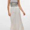Vmmymilo Mid Waist Long Skirt