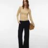 Vmmymilo Mid Waist Trousers