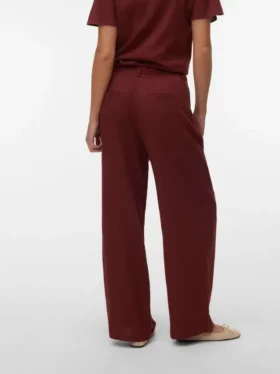 Vmmymilo Mid Waist Trousers
