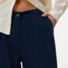 Vmmymilo Mid Waist Trousers
