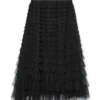 Vmnaja Mid Waist Long Skirt