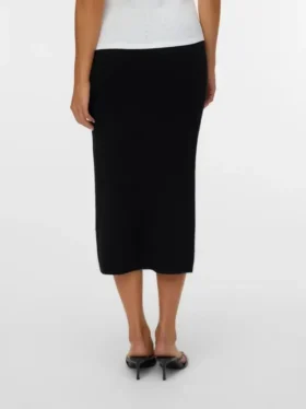 Vmnancy Mid Waist Long Skirt