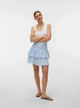 Vmnatali High Waist Short Skirt