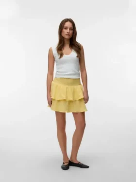Vmnatali High Waist Short Skirt