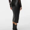 Vmnatalie High Waist Midi Skirt