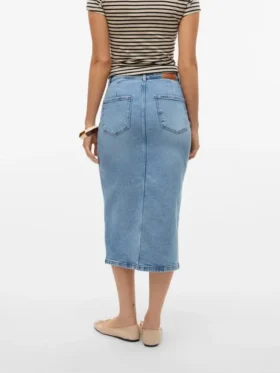 Vmnatalie High Waist Midi Skirt