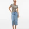 Vmnatalie High Waist Midi Skirt