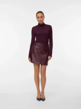 Vmnatalie High Waist Short Skirt