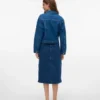 Vmnatty Mid Waist Midi Skirt