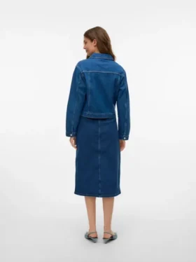 Vmnatty Mid Waist Midi Skirt