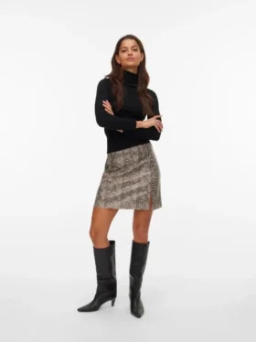 Vmnelly High Waist Short Skirt