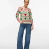 Vmnewchristmasstuff Knitted Pullover Vmnewchristmasstuff Knitted Pullover