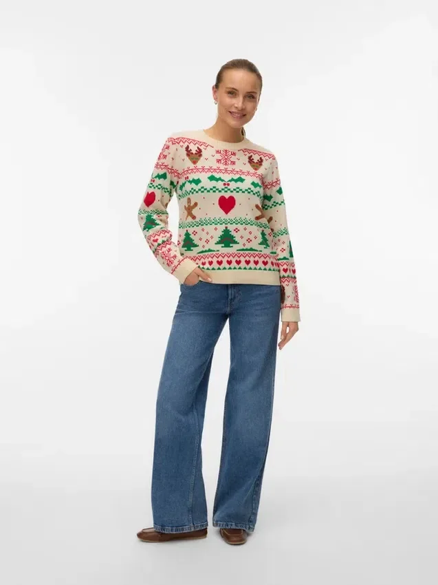 Vmnewchristmasstuff Knitted Pullover Vmnewchristmasstuff Knitted Pullover