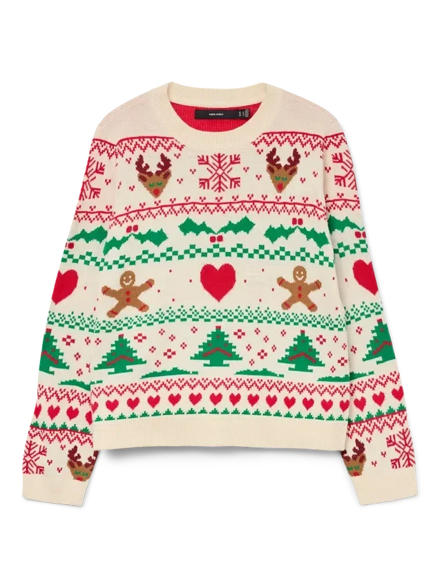 Vmnewchristmasstuff Knitted Pullover Vmnewchristmasstuff Knitted Pullover