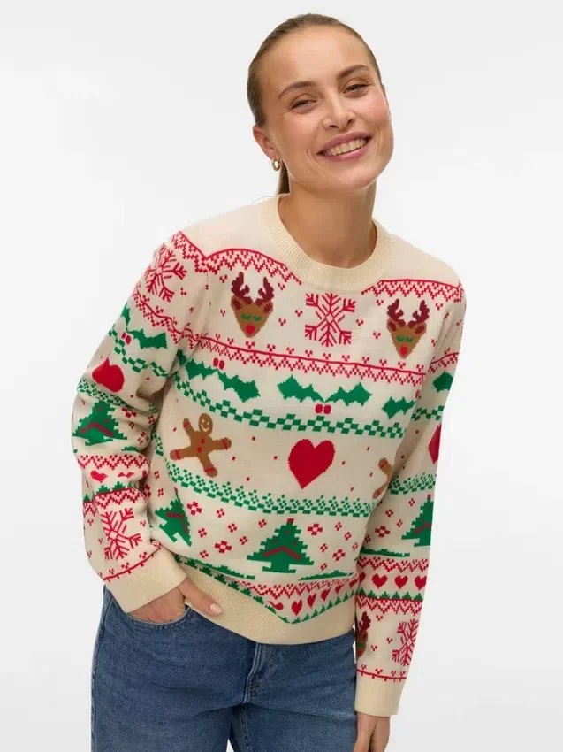 Vmnewchristmasstuff Knitted Pullover Vmnewchristmasstuff Knitted Pullover