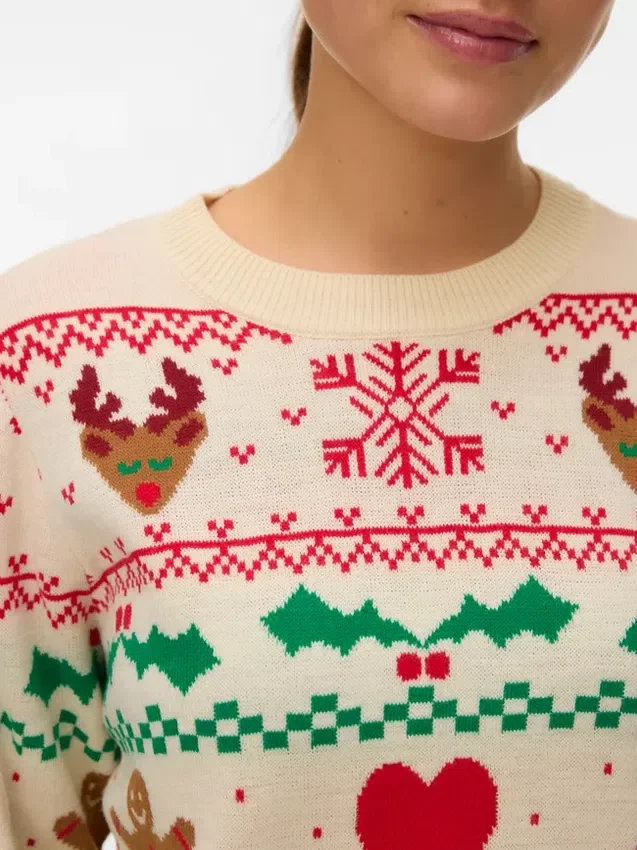 Vmnewchristmasstuff Knitted Pullover Vmnewchristmasstuff Knitted Pullover