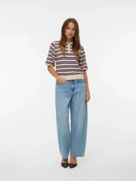 Vmocanna Knit Polo-Shirt