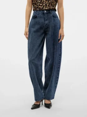 Vmollie High Waist Balloon Fit Jeans