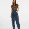 Vmollie High Waist Balloon Fit Jeans