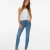Vmpaige Mid Rise Skinny Fit Jeans