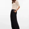 Vmpennie High Rise Wide Leg Fit Jeans