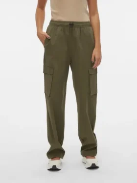 Vmpepper High Rise Cargo Trousers