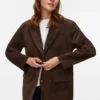 Vmpernille Suede Jacket