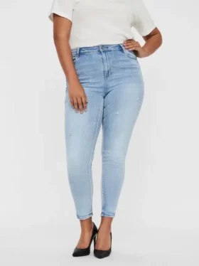 Vmphia High Rise Slim Fit Jeans