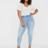 Vmphia High Rise Slim Fit Jeans