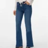 Vmphoebe Mid Rise Flared Fit Jeans