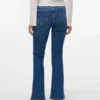 Vmphoebe Mid Rise Flared Fit Jeans