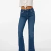 Vmphoebe Mid Rise Flared Fit Jeans