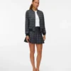 Vmpiper Mid Waist Short Skirt