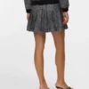 Vmpiper Mid Waist Short Skirt