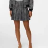 Vmpiper Mid Waist Short Skirt