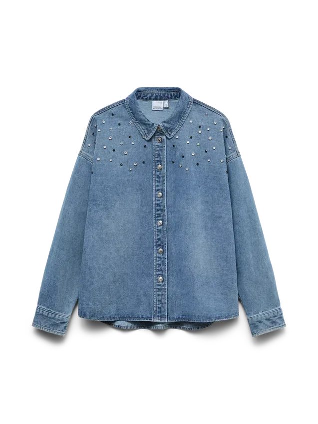 Vmpixie Denim Shirt Vmpixie Denim Shirt