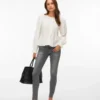 Vmpolly Mid Rise Skinny Fit Jeans