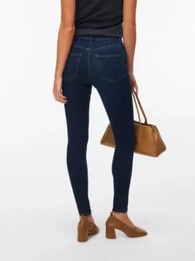 Vmpolly Mid Rise Skinny Fit Jeans
