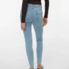 Vmpolly Mid Rise Skinny Fit Jeans