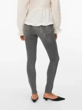 Vmpolly Mid Rise Skinny Fit Jeans