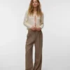 Vmpolly Mid Waist Trousers