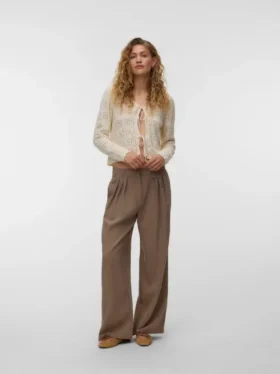 Vmpolly Mid Waist Trousers