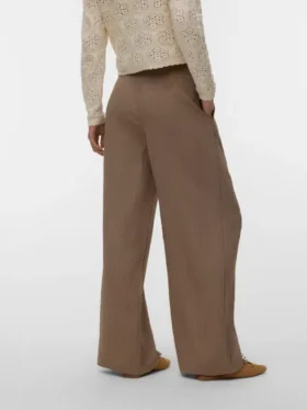Vmpolly Mid Waist Trousers